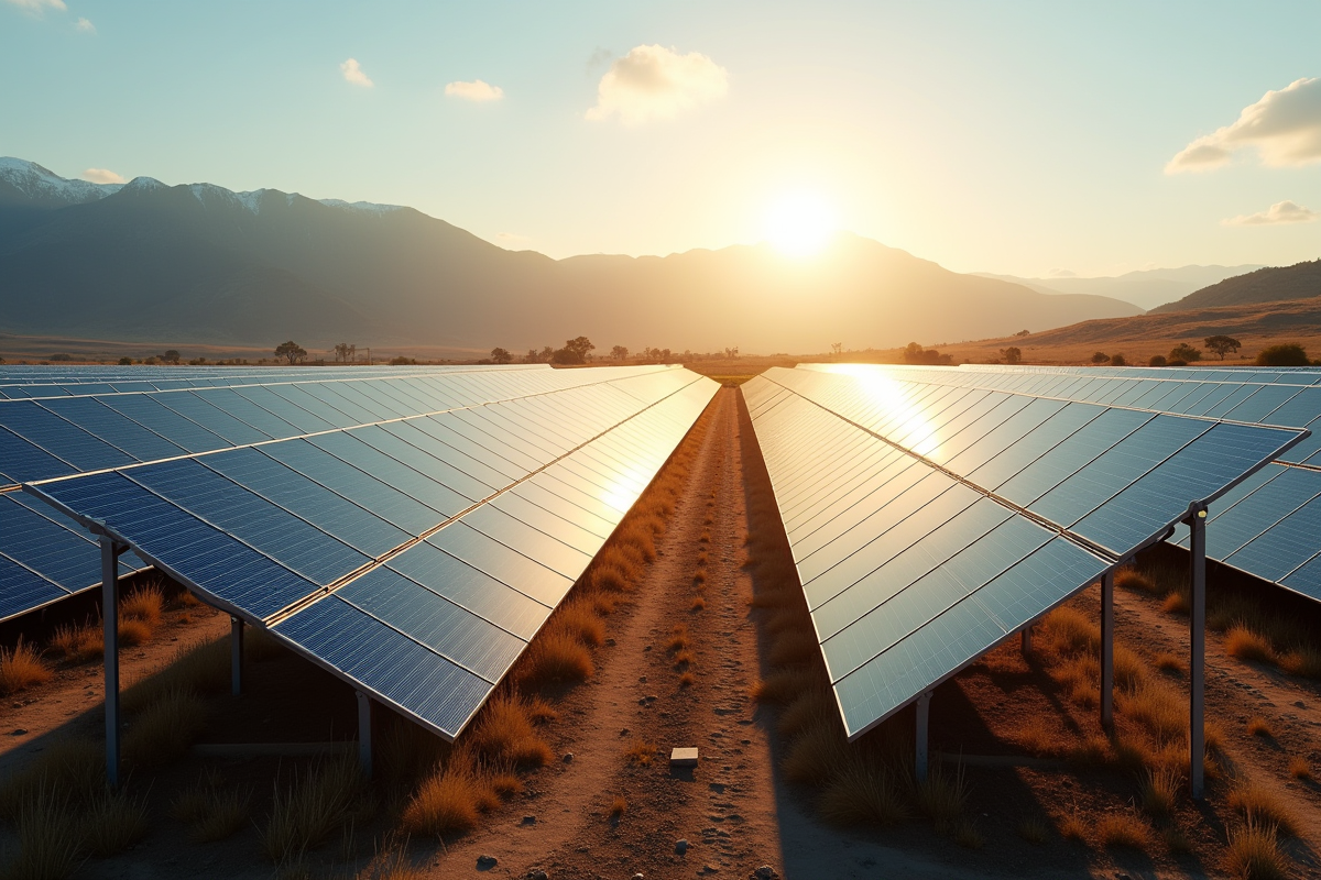 panneaux solaires